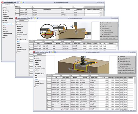 solidworks costing template